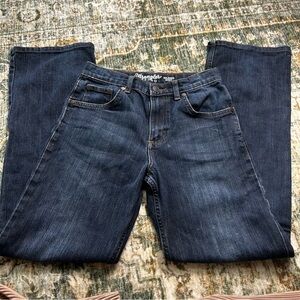 Wrangler retro‎ relaxed boot kids size 16 slim jeans